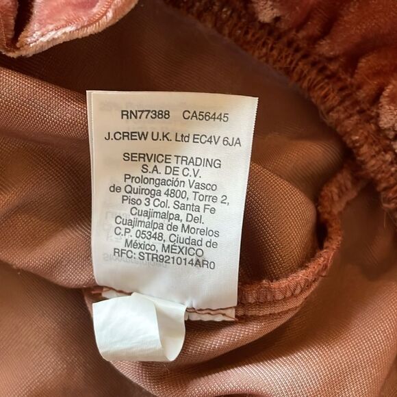 Madewell velvet blouse V-neck flutter sleeve size XS - Picture 5 of 7